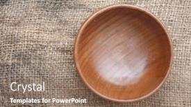  Presentation with utensils - Cool new theme with wooden utensils on old worn burlap backdrop and a coral colored foreground