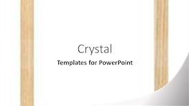  Presentation with vertical - Cool new slides with wooden-vertical-picture-frame-isolated backdrop and a white colored foreground