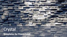  Presentation with texture - Colorful presentation design enhanced with wooden wall texture monochrome toned backdrop and a ocean colored foreground