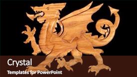  Presentation with welsh - Presentation consisting of wooden welsh dragon background and a  colored foreground