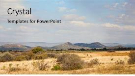  Presentation with woodland - PPT layouts having woodland ecoregion of southern africa background and a light blue colored foreground