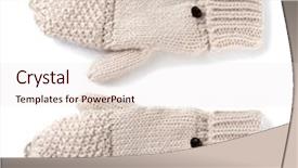  Presentation with wool - Audience pleasing PPT theme consisting of family of two baking gingerbread cookies at home at christmas time holiday concept backdrop and a coral colored foreground