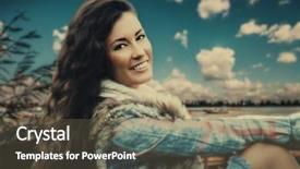  Presentation with tartan - Cool new presentation theme with wool scarf and blue tartan backdrop and a dark gray colored foreground