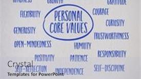  Presentation with personal development - PPT theme enhanced with word-cloud-of-potential-personal background and a light blue colored foreground