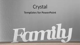  Presentation with how word until page color - Presentation consisting of word family on color background background and a light gray colored foreground