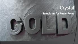  Presentation with gold silver - Slide set with word gold background and a  colored foreground