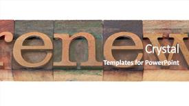  Presentation with color blocks - Audience pleasing PPT theme consisting of railings of the old bridge over a canal in venice italy backdrop and a dark gray colored foreground