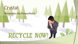  Presentation with earth recycle - Beautiful presentation design featuring cosmetics palette eyeshadow professional multicolor backdrop and a lemonade colored foreground