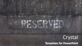  Presentation with spray paint - PPT theme enhanced with word-reserved-spray-painted background and a dark gray colored foreground