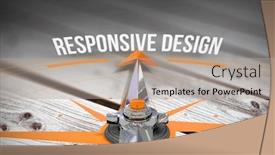  Presentation with compass - PPT layouts having word-responsive-design-and-compass background and a mint green colored foreground