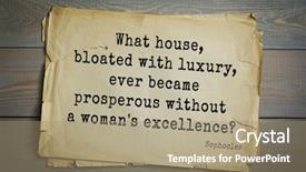  Presentation with top 150 - Audience pleasing slide deck consisting of word wisdom prosperity - top-150 sophocles athenian playwright tragedian backdrop and a coral colored foreground