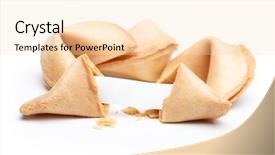  Presentation with white gold picture of wedding - PPT theme enhanced with word wise - picture of several cookies background and a  colored foreground