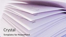  Presentation with open book spiral - Audience pleasing PPT theme consisting of wordart - close-up of open book backdrop and a sky blue colored foreground