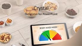  Presentation with body mass index - Theme consisting of words body mass index background and a lemonade colored foreground
