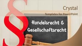  Presentation with words - Colorful PPT theme enhanced with words handelsrecht gesellschaftsrecht commercial law backdrop and a lemonade colored foreground