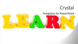  Presentation with abc - Slides consisting of crossword reading books - words learn made of abc background and a white colored foreground