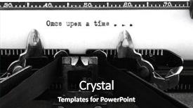  Presentation with once upon time - Colorful PPT layouts enhanced with characters with words once upon backdrop and a black colored foreground