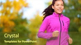  Presentation with running race - PPT theme enhanced with poverty - oman the old desert background and a light gray colored foreground