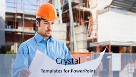  Presentation with construction law - Presentation enhanced with work in a construction background and a light blue colored foreground