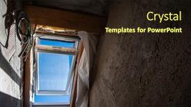  Presentation with environmentally friendly - PPT layouts enhanced with work-in-progress-on-environmentally background and a wine colored foreground