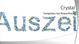  Presentation with german - Amazing presentation theme having work life balance white background - german word auszeit - time backdrop and a white colored foreground