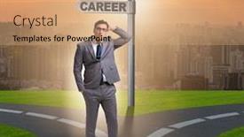  Presentation with work life balance - PPT theme featuring work-life-or-home-balance background and a coral colored foreground