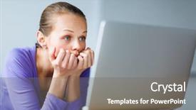  Presentation with stress - Audience pleasing presentation consisting of work sitting too much backdrop and a gray colored foreground