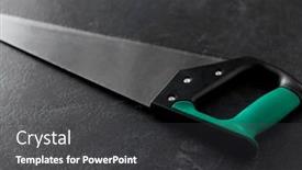  Presentation with instrument - Slide set with work-tools-carpentry-equipment background and a dark gray colored foreground