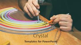  Presentation with neon - Cool new presentation theme with worker-is-production-the-sign backdrop and a yellow colored foreground