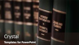  Presentation with seeking - Colorful theme enhanced with workers-compensation-law-books-injured backdrop and a wine colored foreground