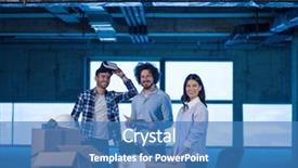  Presentation with construction documents - Beautiful presentation theme featuring workflow using the virtual reality backdrop and a  colored foreground