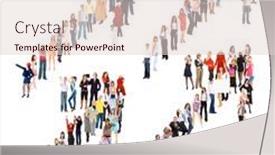  Presentation with united - Audience pleasing slide deck consisting of workforce concept united company backdrop and a lemonade colored foreground