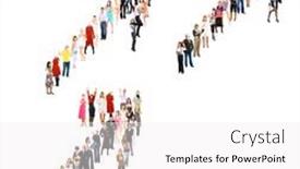  Presentation with united - PPT theme featuring workforce concept united company background and a white colored foreground