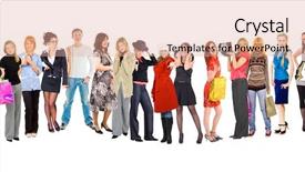  Presentation with idea - Cool new slide set with workforce education - big group business idea backdrop and a  colored foreground