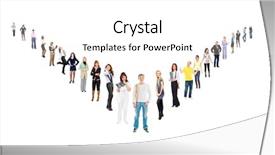  Presentation with groups - Beautiful presentation theme featuring workforce education - isolated groups business compilation backdrop and a  colored foreground