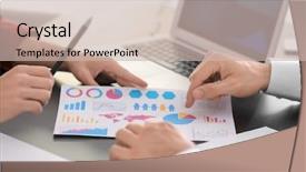  Presentation with men and women working in harmony - Amazing PPT layouts having working in office consulting service backdrop and a soft green colored foreground