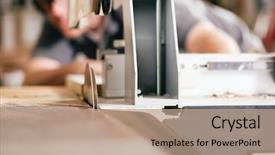  Presentation with blade - Colorful slide deck enhanced with working on an electric buzz backdrop and a coral colored foreground