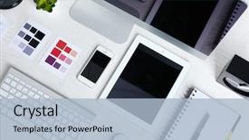  Presentation with place de henné dans la médecine traditionnelle - PPT theme with working place of designer close background and a  colored foreground