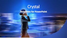  Presentation with late - Presentation theme enhanced with working till late night mixed background and a  colored foreground