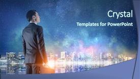  Presentation with late - Presentation consisting of working till late night mixed background and a  colored foreground