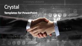  Presentation with better together - Audience pleasing theme consisting of working together for better results backdrop and a dark gray colored foreground