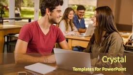  Presentation with final - Slides with working together for the final background and a tawny brown colored foreground