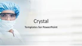  Presentation with dentist - Amazing PPT theme having workplace safety - digital composite of dentist holding backdrop and a white colored foreground