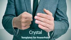  Presentation with workplace violence - Presentation theme consisting of workplace violence - man wearing a suit man background and a ocean colored foreground