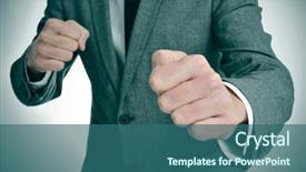  Presentation with workplace violence - Audience pleasing PPT theme consisting of workplace violence - man wearing a suit backdrop and a ocean colored foreground