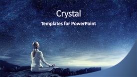  Presentation with healthy workplace - Cool new theme with workplace wellbeing - business and healthy lifestyle concept backdrop and a navy blue colored foreground