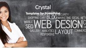  Presentation with web devolopment - Amazing slides having works as a web designer backdrop and a dark gray colored foreground