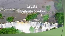  Presentation with helicopter - Slide deck featuring rainbow world - devil's throat the most impressive background and a gray colored foreground