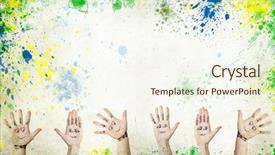  Presentation with map vintage - Cool new PPT theme with vintage photo of brazil map backdrop and a cream colored foreground