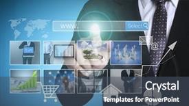  Presentation with world bank - Theme with free - black and white rooster background and a coral colored foreground.